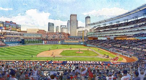 Artists Rendition Of The New Twins Stadium Peter Anderson Flickr