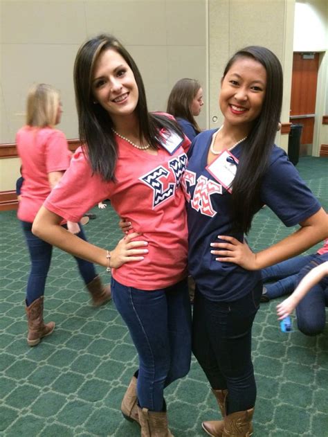 Sigma Kappa Navy And Coral Matching Outfits For Sisterhood Night Of