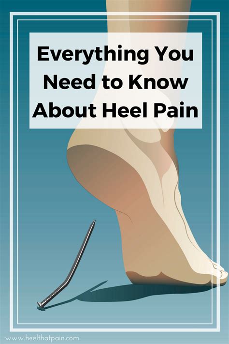 Heel Pain Causes Symptoms And Treatments Heel Pain Foot Pain Health