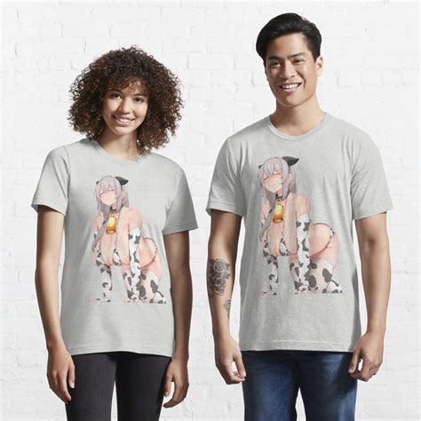 Oppa Huge Boobs Anime Cow Girl T Shirt For Sale By Lewdities Redbubble Oppai T Shirts