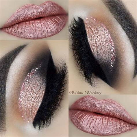 43 Glitzy Nye Makeup Ideas Stayglam New Years Makeup Nye Makeup