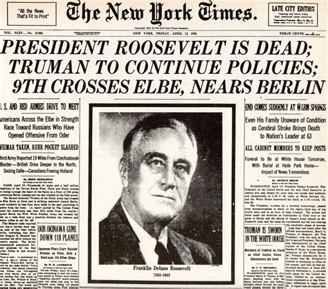 Condolencesas World War Ii Raged On Franklin D Roosevelt’s Health Rapidly Declined As He