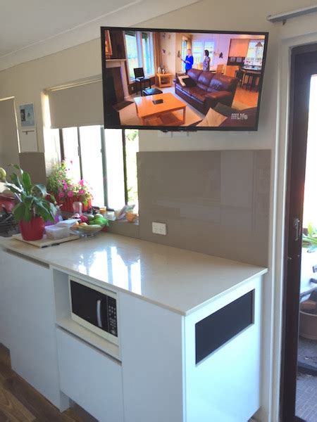 Kitchen Tv Wall Mount And Installation Freshwater Northern Beaches