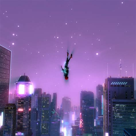 Miles Morales Wallpaper 4k Falling Images And Photos Finder