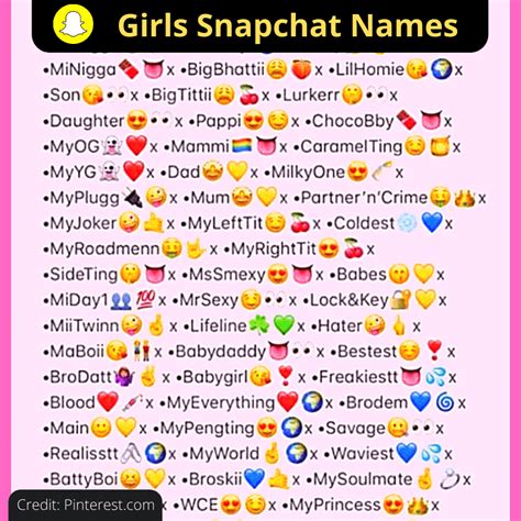 100 snapchat names ideas must check out you ll love it startup opinions