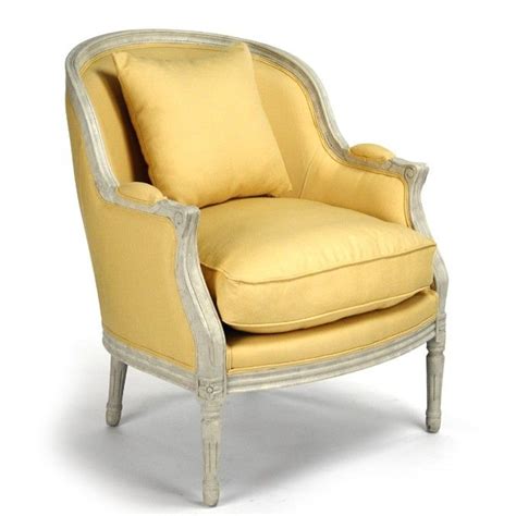 Canary Yellow Bergere Club Chair Furniture Dining Room Chair Cushions Furniture Chair