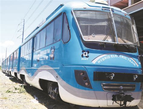 Dost Pnrs Hybrid E Train Now On Test Drive From Alabang To Biñan