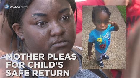 Mother Begs For Safe Return Of Missing Child Youtube