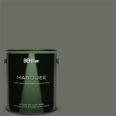 Behr Marquee 1 Gal N380 6 Bonsai Trunk Semi Gloss Enamel Exterior
