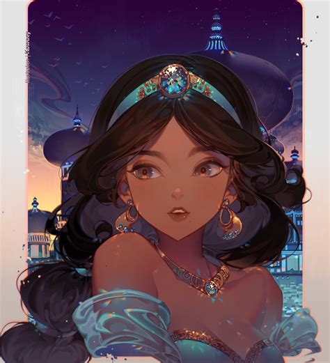 Princess Jasmine Aladdin Fan Art Fanpop
