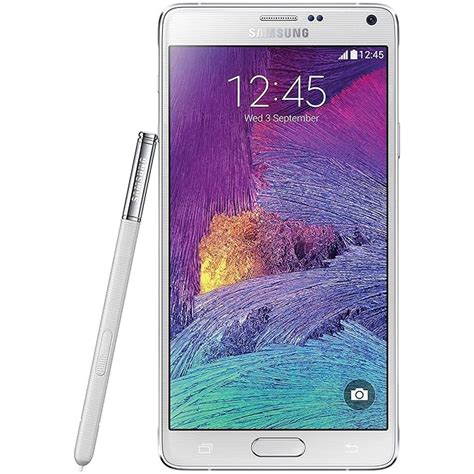 Samsung Galaxy Note 4 4g Sim Free Smartphone White Uk