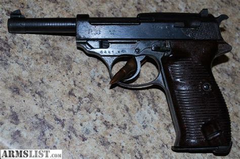Armslist For Sale 1944 Byf Mauser German P38 Bring Back Pistol 9mm