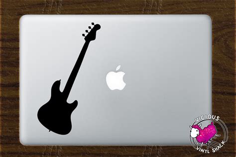 Electric Guitar Vinyl Decal Stickers Multiple Colors Etsy Ireland