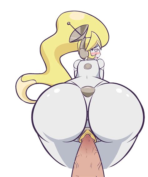 Rule 34 Android Animated Ass Bent Over Blonde Hair Female Looking Pleasured Pivot Robot Robot