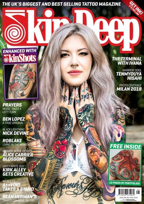 Skin Deep Has Long Been The Uks Best Selling Tattoo Magazine And Just