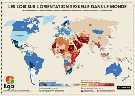 carte les lois sur l orientation sexuelle dans le monde