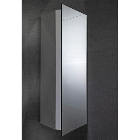 Alcove 300mmw X 660mmh Stainless Steel Corner Bathroom Cabinet