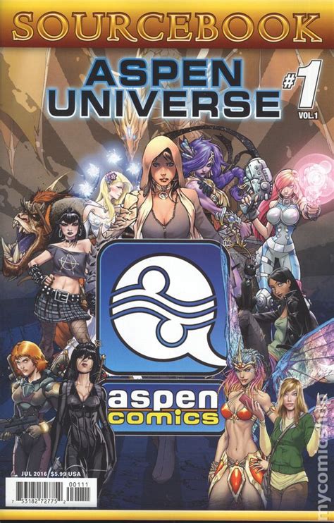Aspen Universe Sourcebook 2016 Comic Books