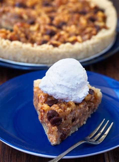This traditional kentucky derby treat has a sweet pecan filling with chocolate chips and a touch of bourbon. Chocolate Chip Kentucky Pie