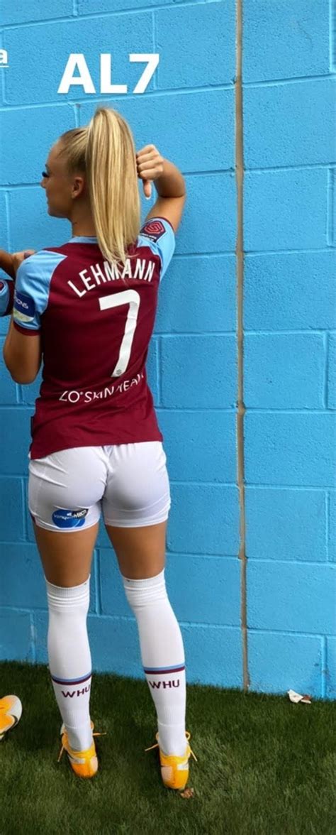 West Ham Player Alisha Lehmann Gag