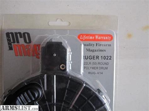 Armslist For Sale Promag Ruger 1022 50 Round Drum New