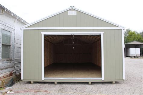16x32 Portable Garage Garages Barns Portable Storage Buildings