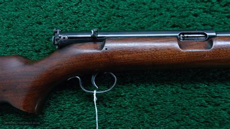 Winchester Model 74 Rifle In Caliber 22 Long Rifle With Scarce 22 Inch