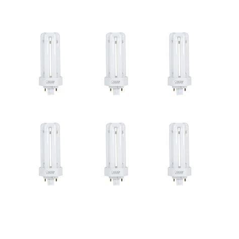 Feit Electric 32w Equiv Pl Cflni Triple Tube 4 Pin Plug In Gx24q 3 Base