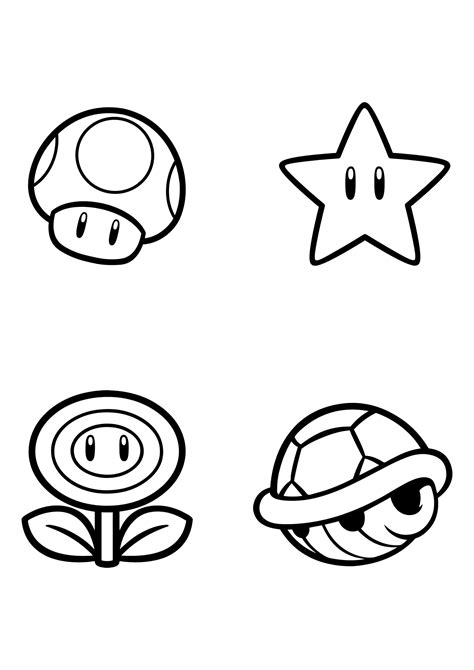 Desenhos De Super Mario Bros Para Colorir Imprimir Grátis