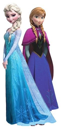 Frozen: Ana and Elsa Clip Art. | Ana frozen, Elsa frozen, Frozen princess