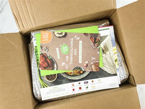October 2018 Hello Fresh Subscription Box Review Coupon Classic