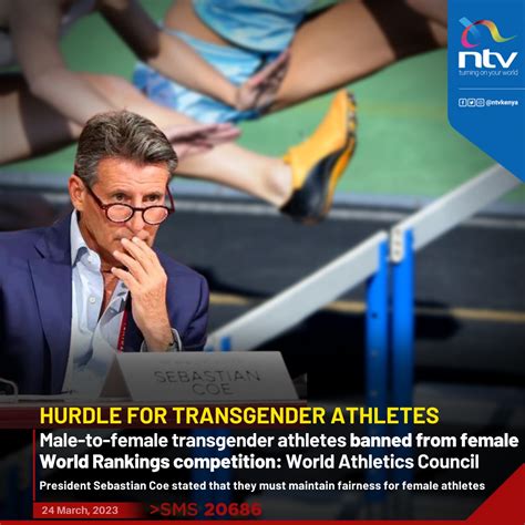 Ntv Kenya On Twitter Male To Female Transgender Athletes Banned From Female World Rankings