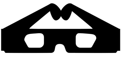 Svg Glasses 3d Free Svg Image And Icon Svg Silh