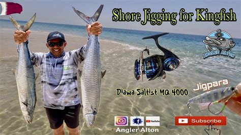 Shore Jigging For Kingfish With The New Diawa Saltist Mq Fishing