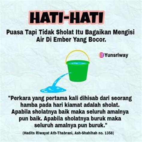 Puasa Tapi Tidak Sholat Homecare24