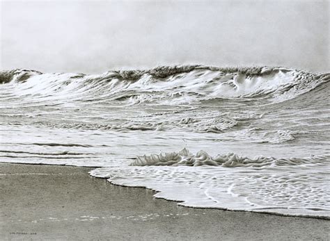 Pencil Drawings Of Ocean Waves