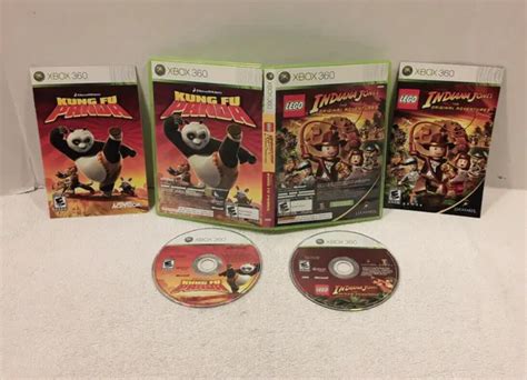 Lego Indiana Jones And Kung Fu Panda Dual Pack Microsoft Xbox 360