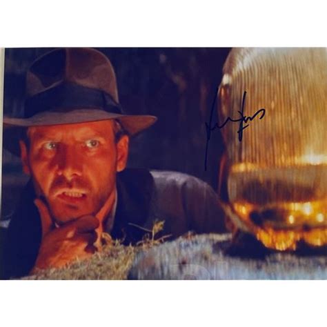 Autograph Signed Indiana Jones Harrison Ford Photo
