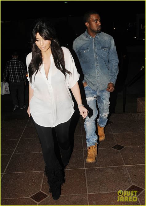 Kim Kardashian And Kanye West Valentines Dinner Date Photo 2812933