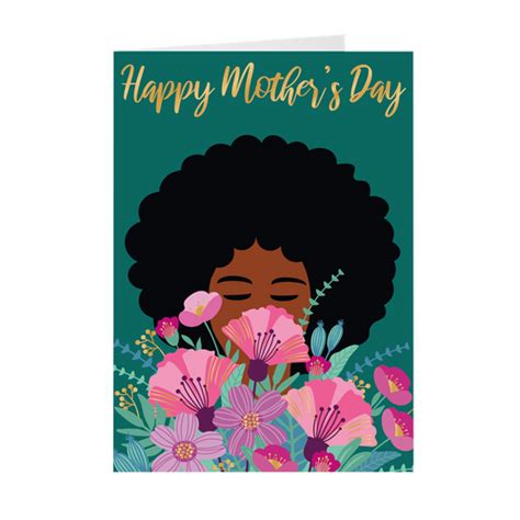 African American Mothers Day Cards Black Stationery