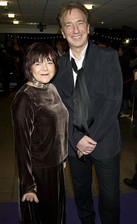 The Couple At The National Film Theatre Alan Rickman Always Real Life