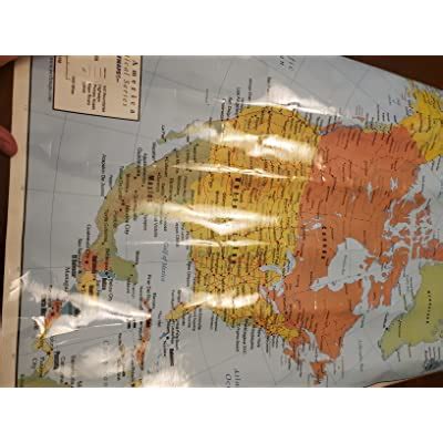 Buy Swiftmaps North America Wall Map Geopolitical Edition X