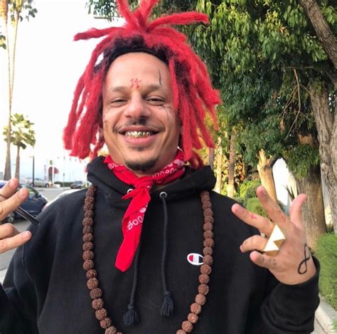 Eric Andre Dressed As Trippie Redd For Halloween Hiphopimages