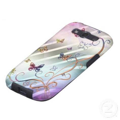 Butterflies Galaxy S3 Cover Samsung Galaxy Cases Butterflies Phone