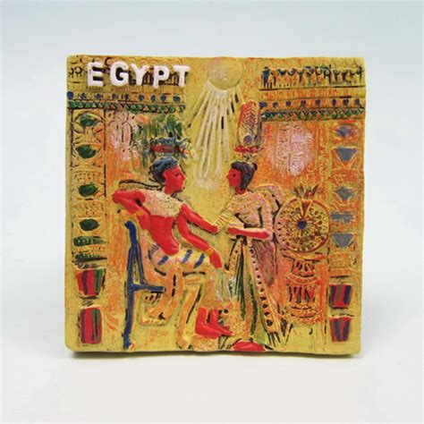 Egypt Tourist Souvenirs Fridge Magnets Pharaoh Tutankhamun Resin