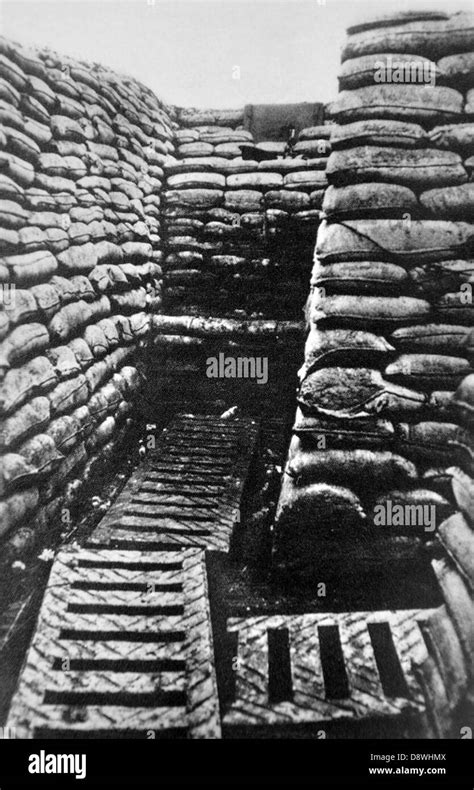 World War 1 Trenches High Resolution Stock Photography And Images Alamy