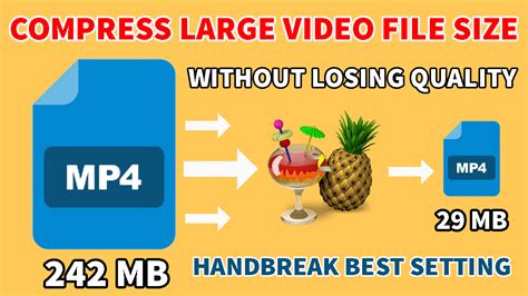 How To Compress Large Video File Size Without Losing Quality Using