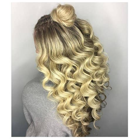 Half Top Knot See This Instagram Photo By Lisalovesbalayage Beauty