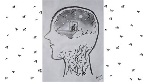 A Drawing Of Depression Depressed Mind Easy Step By Step Sketch