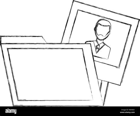 folder and man photo gallery design stock vector image and art alamy